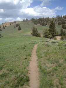 Mountain Pass Trail Called the Picnic Trail